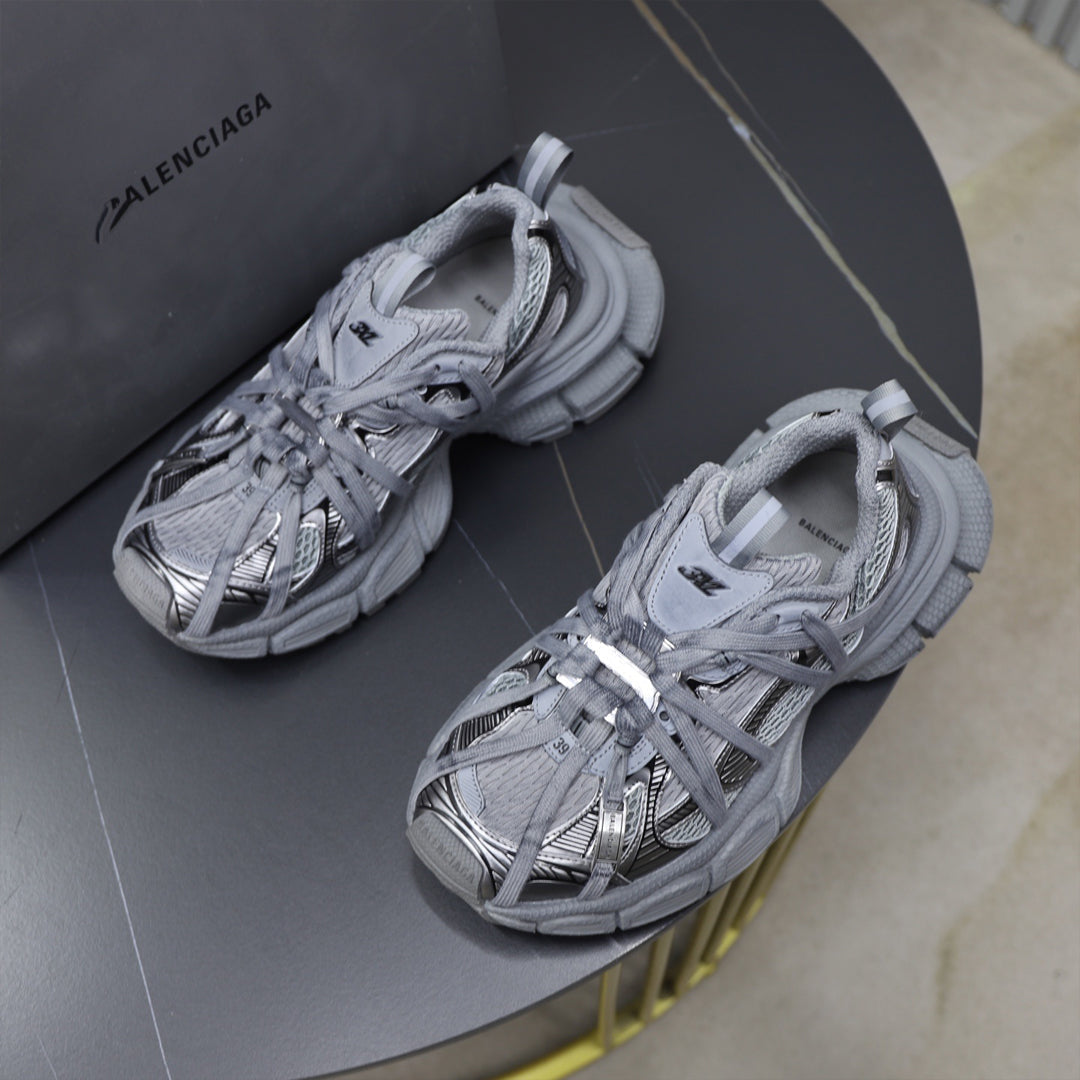 Exclusive Balenciaga Limited Edition Couple's Style Shoe — Style 1 — Size 36 — Back View