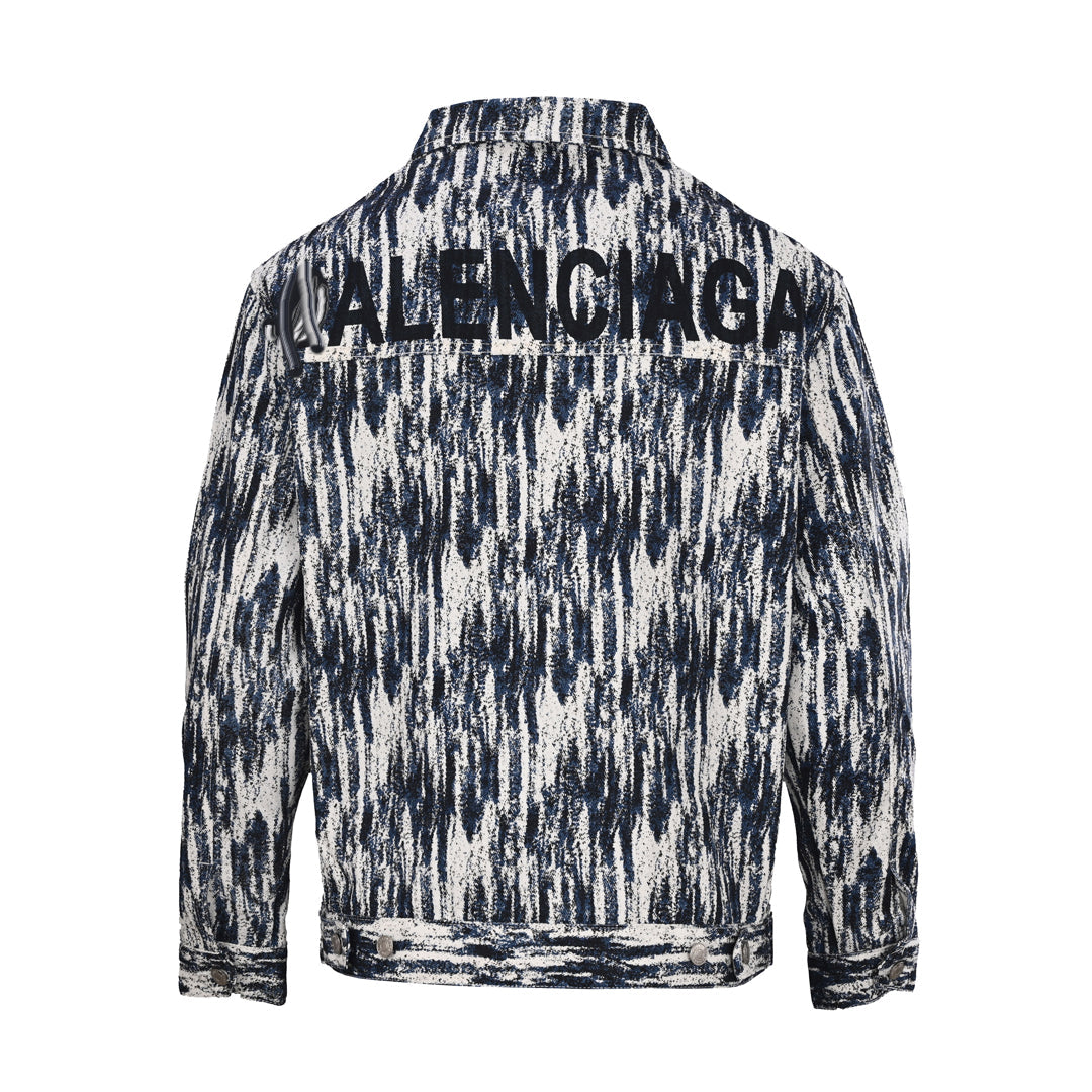 Exclusive Balenciaga  Men's Baseball Jacket — S — Side View