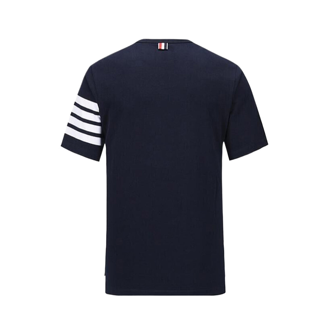 Exclusive Thom Browne puppy embroidery T-shirt — White — Size 0/S — Top View
