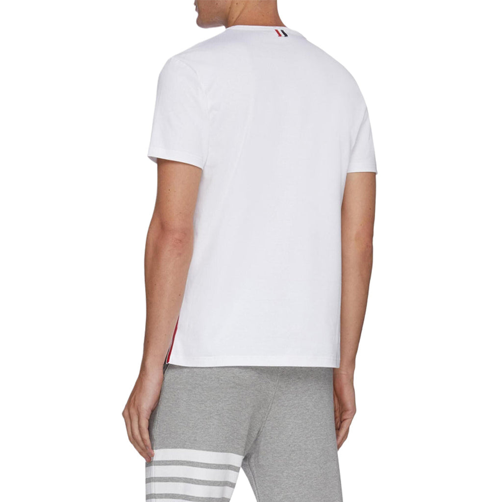 Exclusive Thom Browne Elephant print T-shirt — White — Size 0/S — Back View