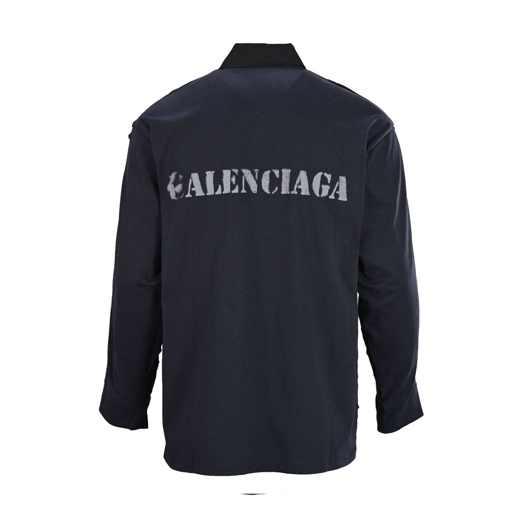 Exclusive 2026SS Plaid Long-Sleeve Shirt — S — Side View