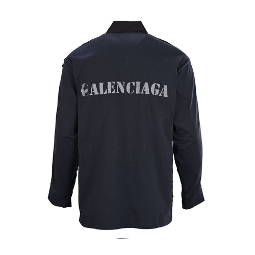 Exclusive 2026SS Plaid Long-Sleeve Shirt — S — Side View