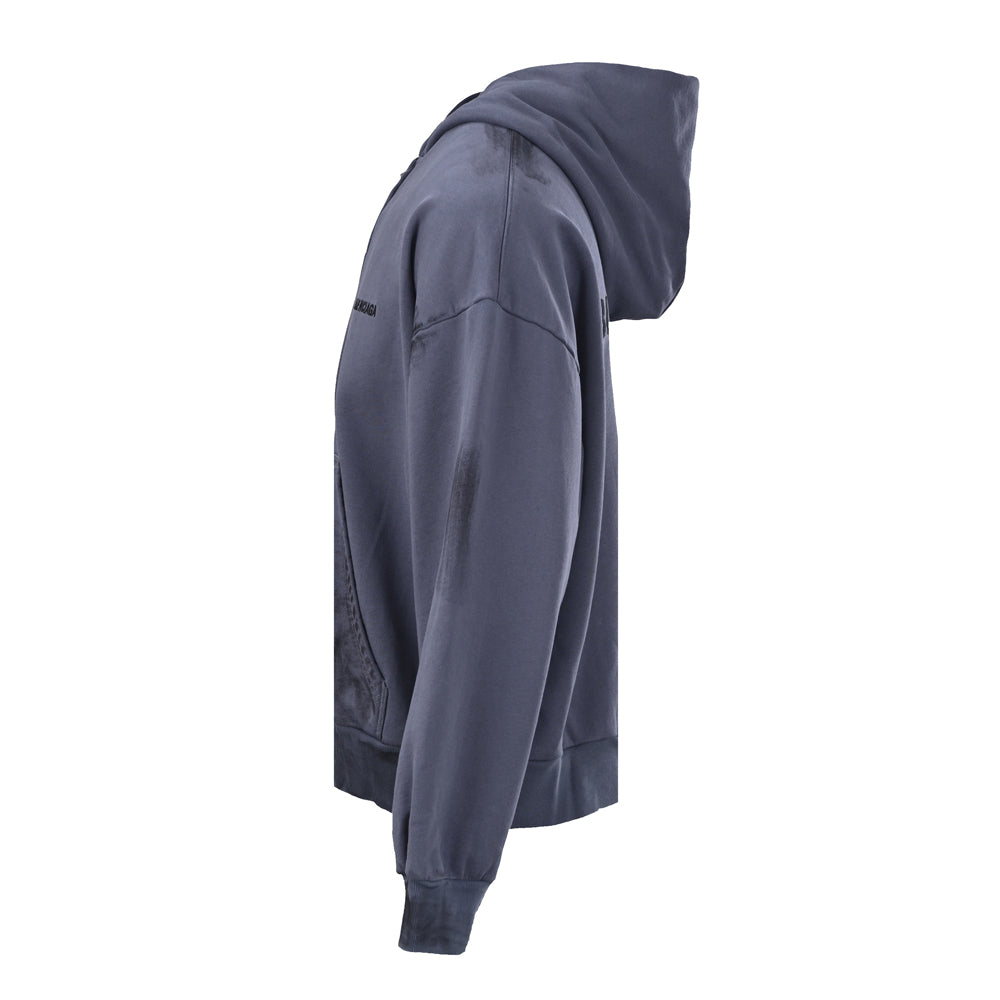 Exclusive Balenciaga Couples Hoodie — S — Side View