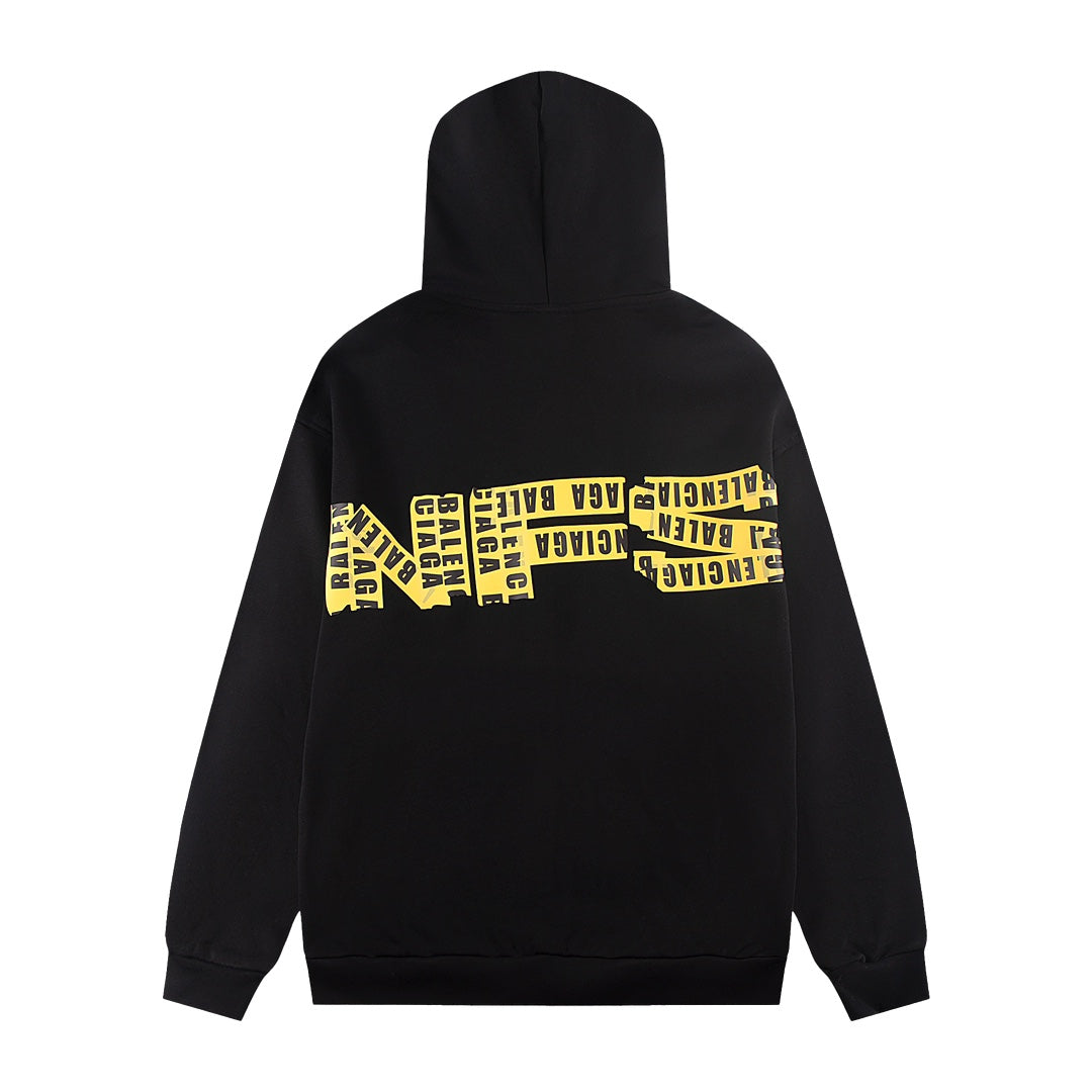 Exclusive Balenciaga Character Hoodie — XS — Front View
