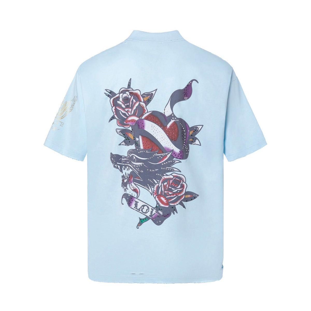 Exclusive Balenciaga new Fashion T-shirt — XS — Side View