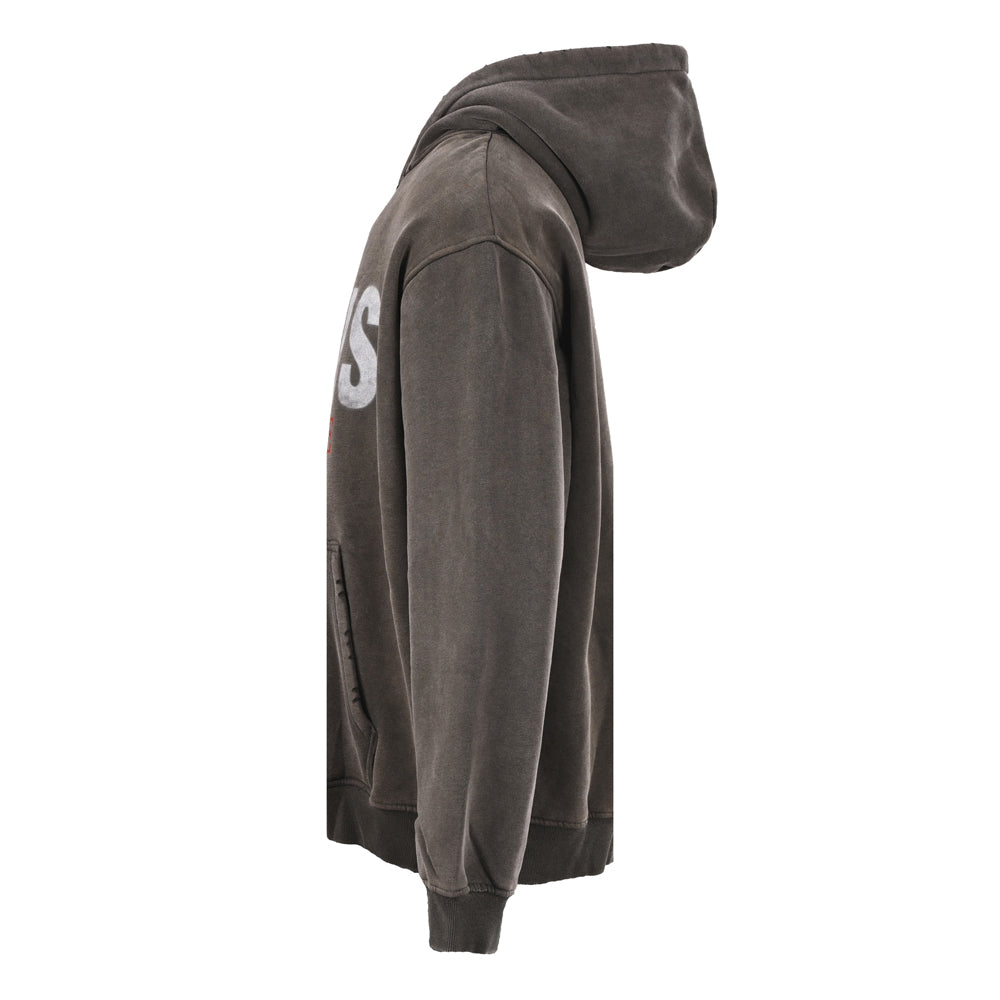 Exclusive Balenciaga Gradient Couples Hoodie — XS — Side View