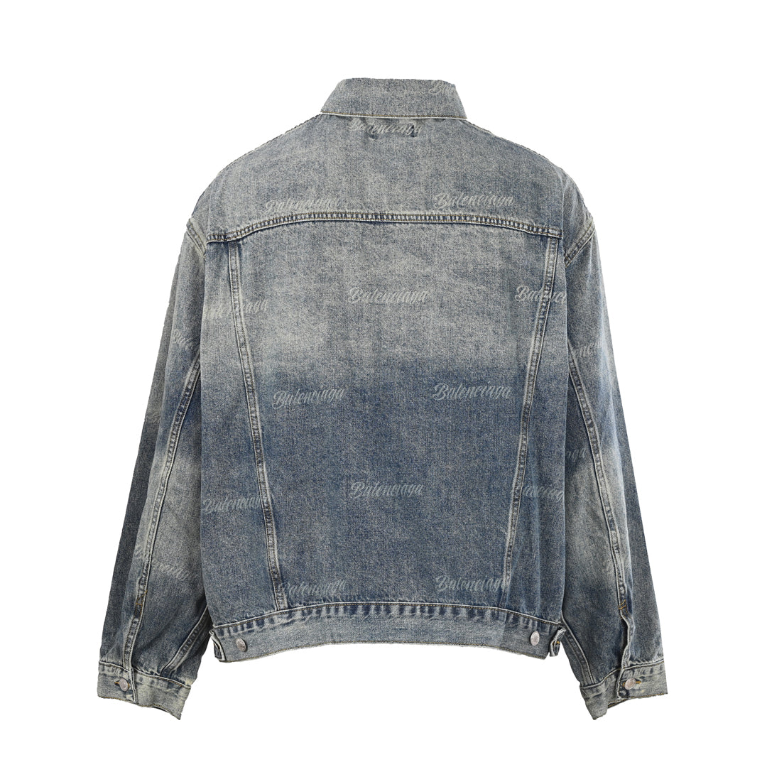 Exclusive Balenciaga 2026SS Men's Baseball Jacket — S — Side View