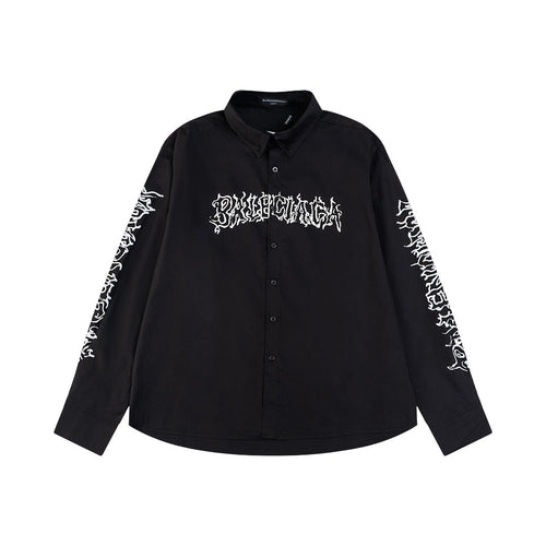 Exclusive 2025 New Lettering Shirt — XS — Side View