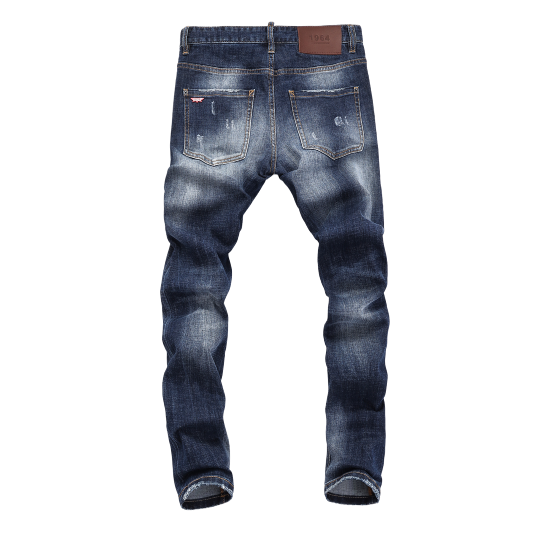 Exclusive dsquared2  New Man Hole Jeans — 28 — Back View