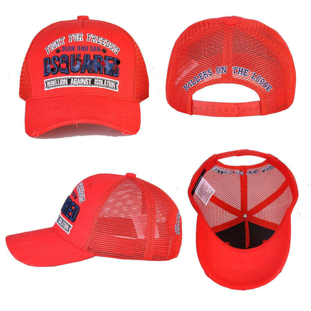 Exclusive dsquared2 2026 Man Hat — Red — Top View