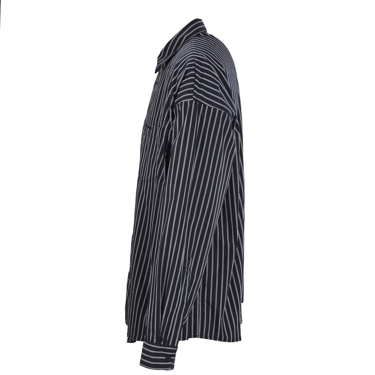 Exclusive 2026SS Plaid Long-Sleeve Shirt — S — Back View