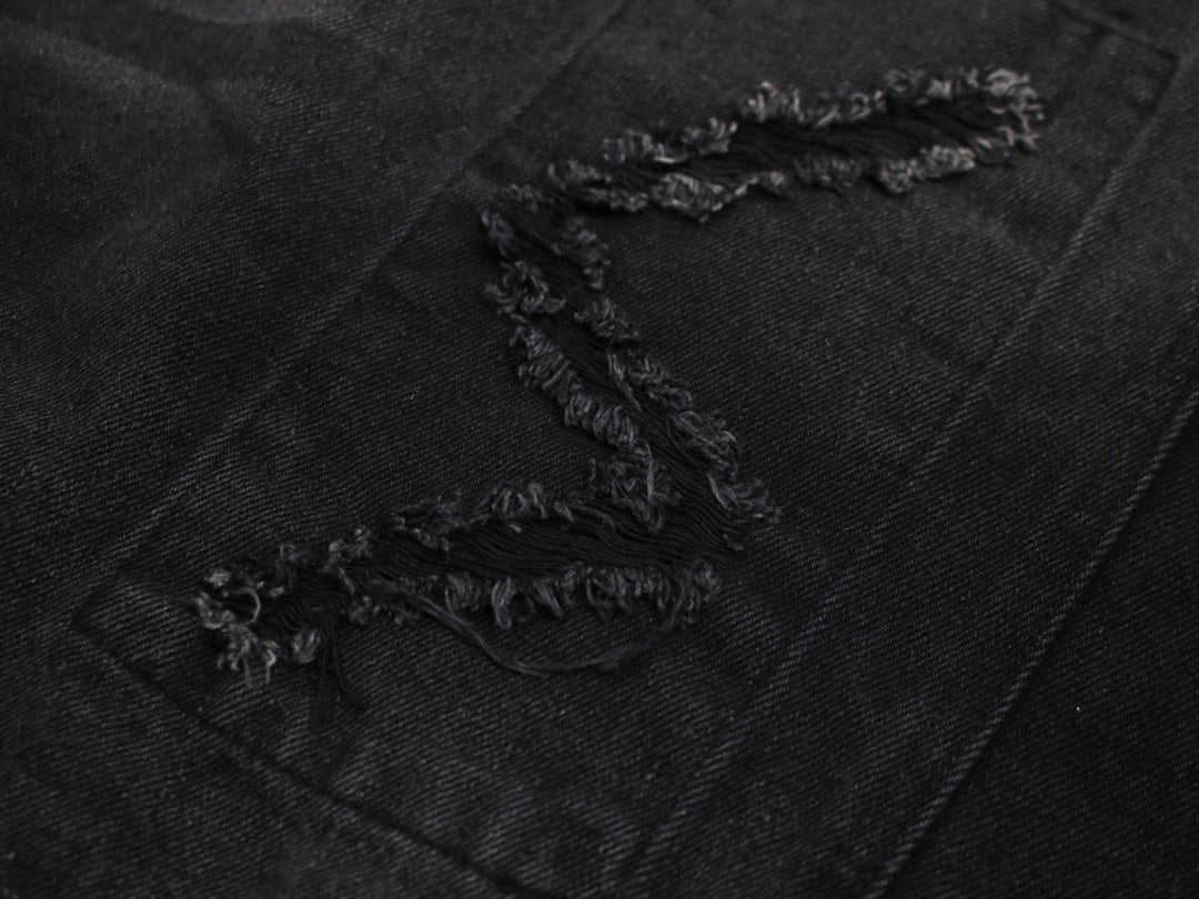 Exclusive Balenciaga Classic Black Jacket — M — Back View