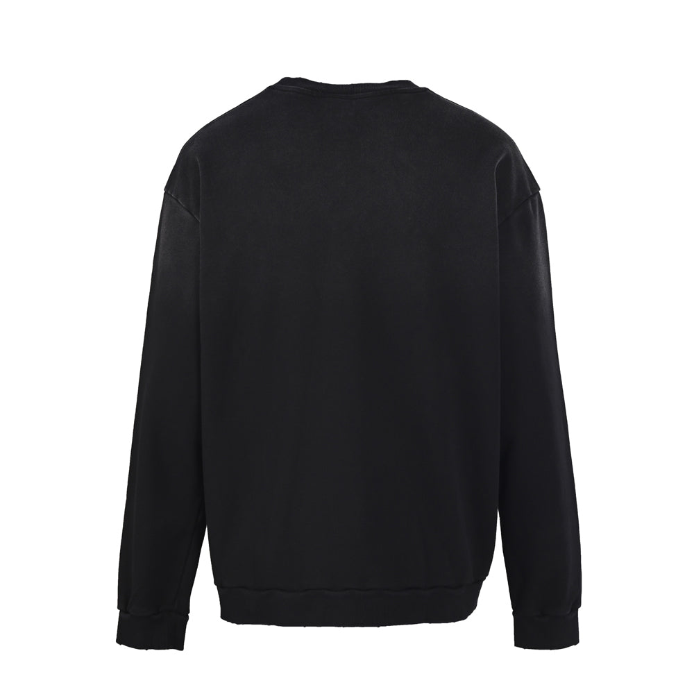 Exclusive Balenciaga  Black Hoodie — S — Back View