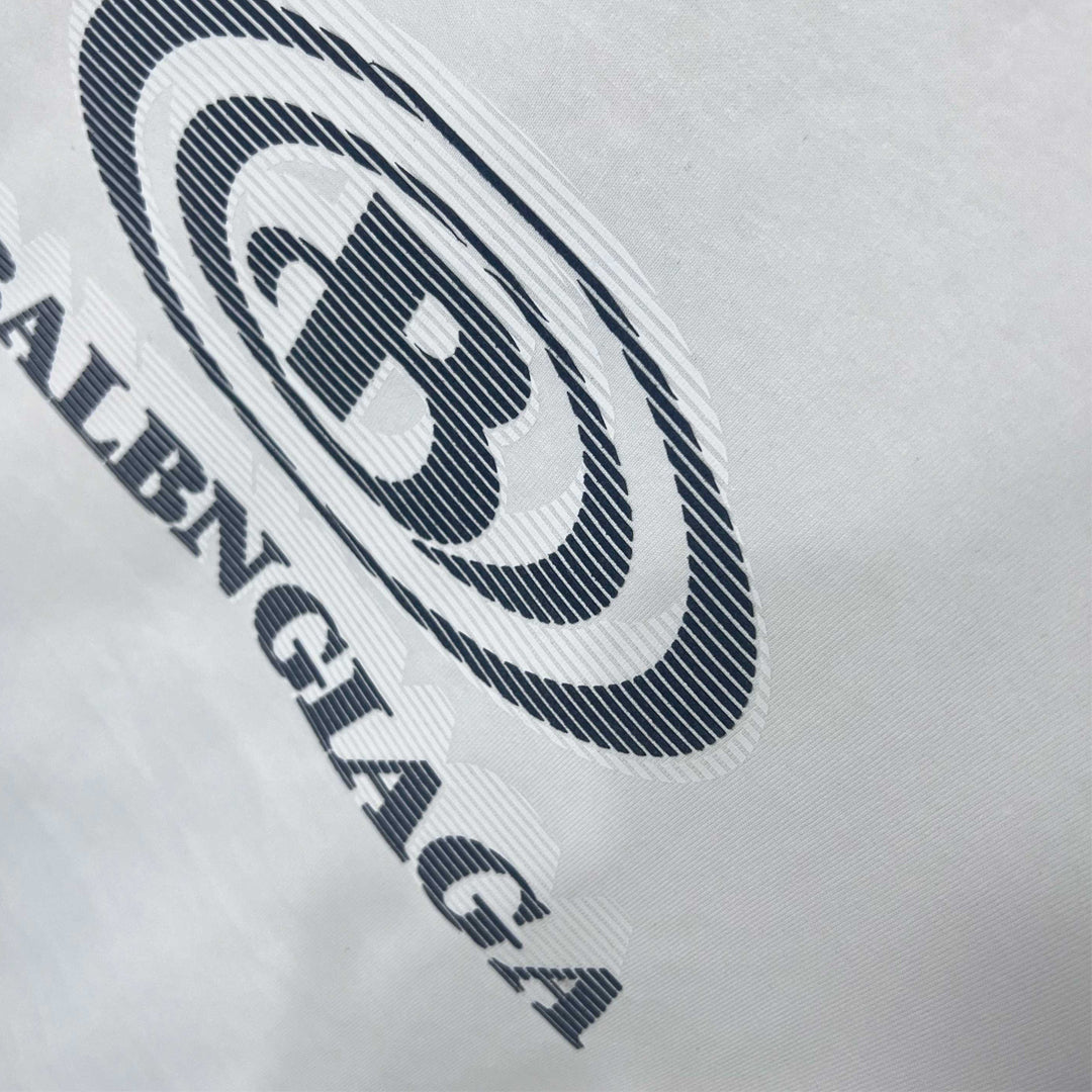 Exclusive Balenciaga  Man Printed T-shirt — Black — Size S — Detail View