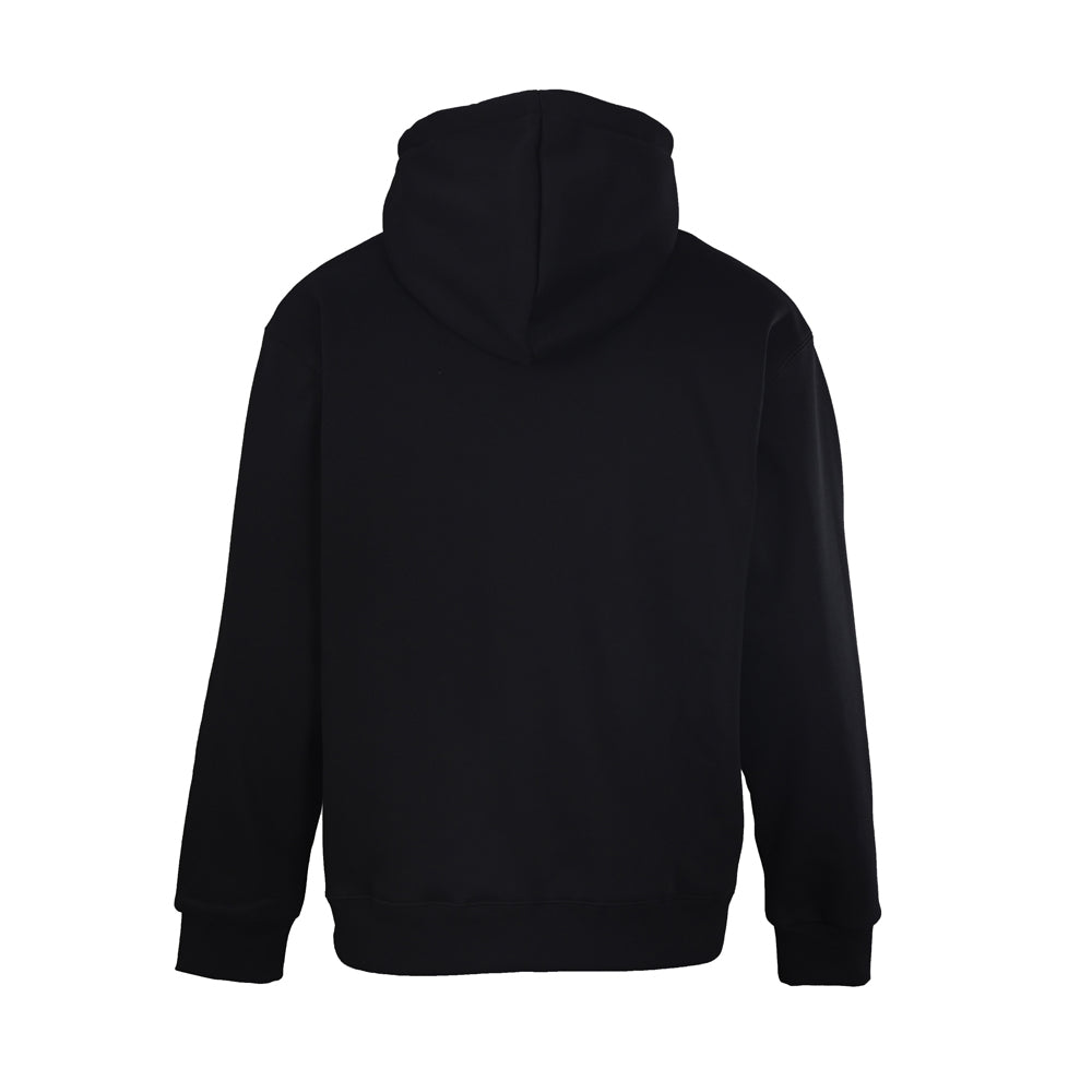 Exclusive Balenciaga Glow-in-The-Bark Logo Hoodie — White — Size S — Back View