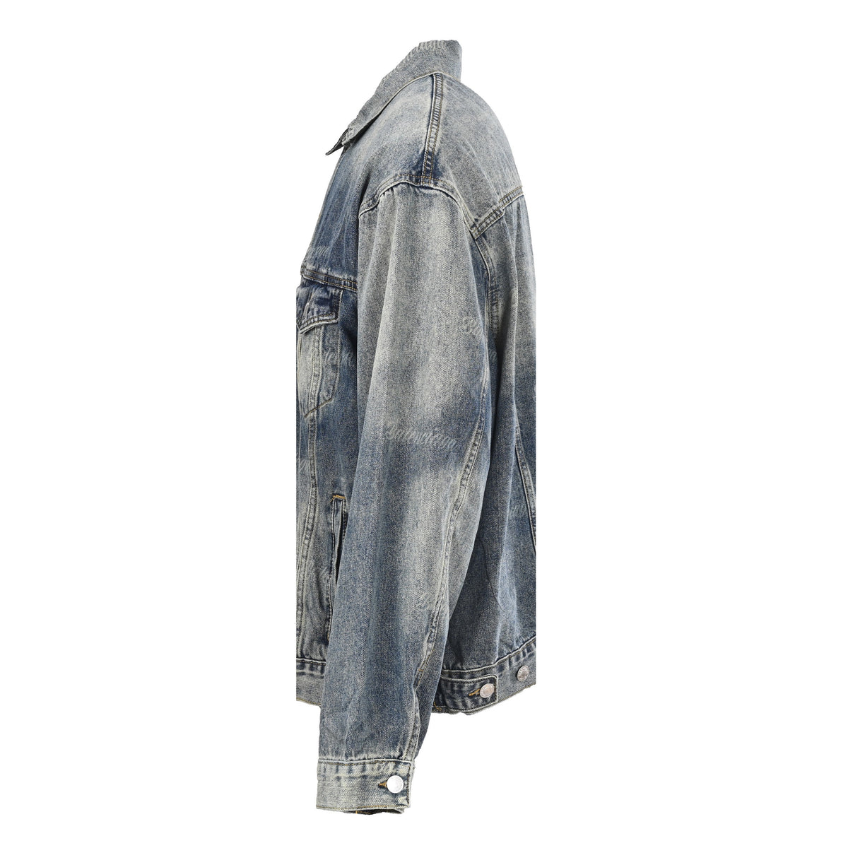 Exclusive Balenciaga 2026SS Men's Baseball Jacket — S — Back View