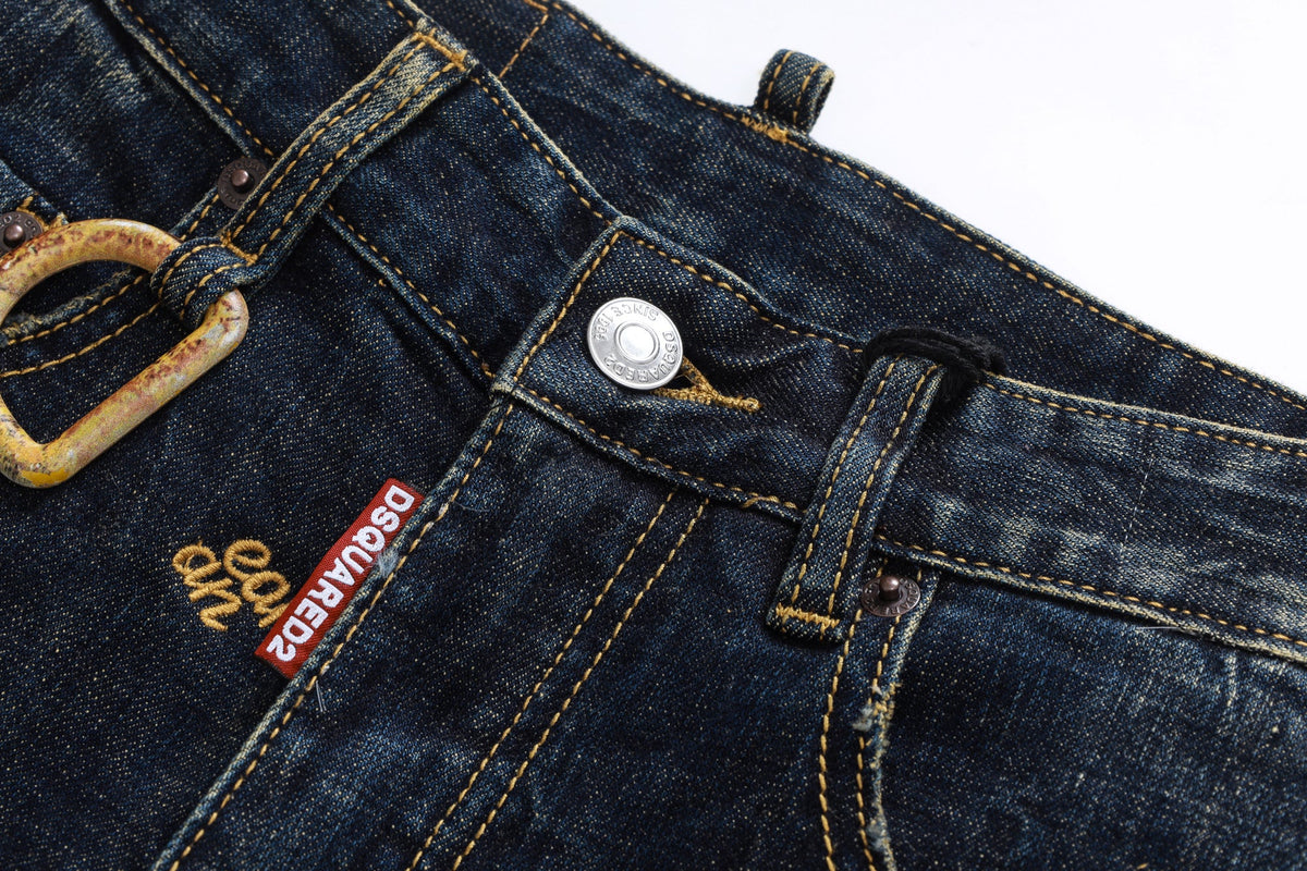 Exclusive dsquared2  New Maple Leaf Jeans — 28 — Top View