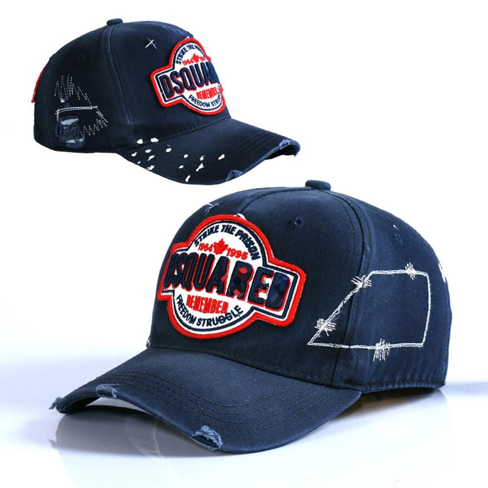 Exclusive dsquared2 2026 Man Hat — Blue — Detail View