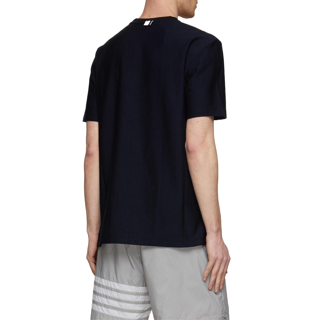 Exclusive Thom Browne  Anchor embroidery T-shirt — Blue — Size 0/S — Alternate View 8