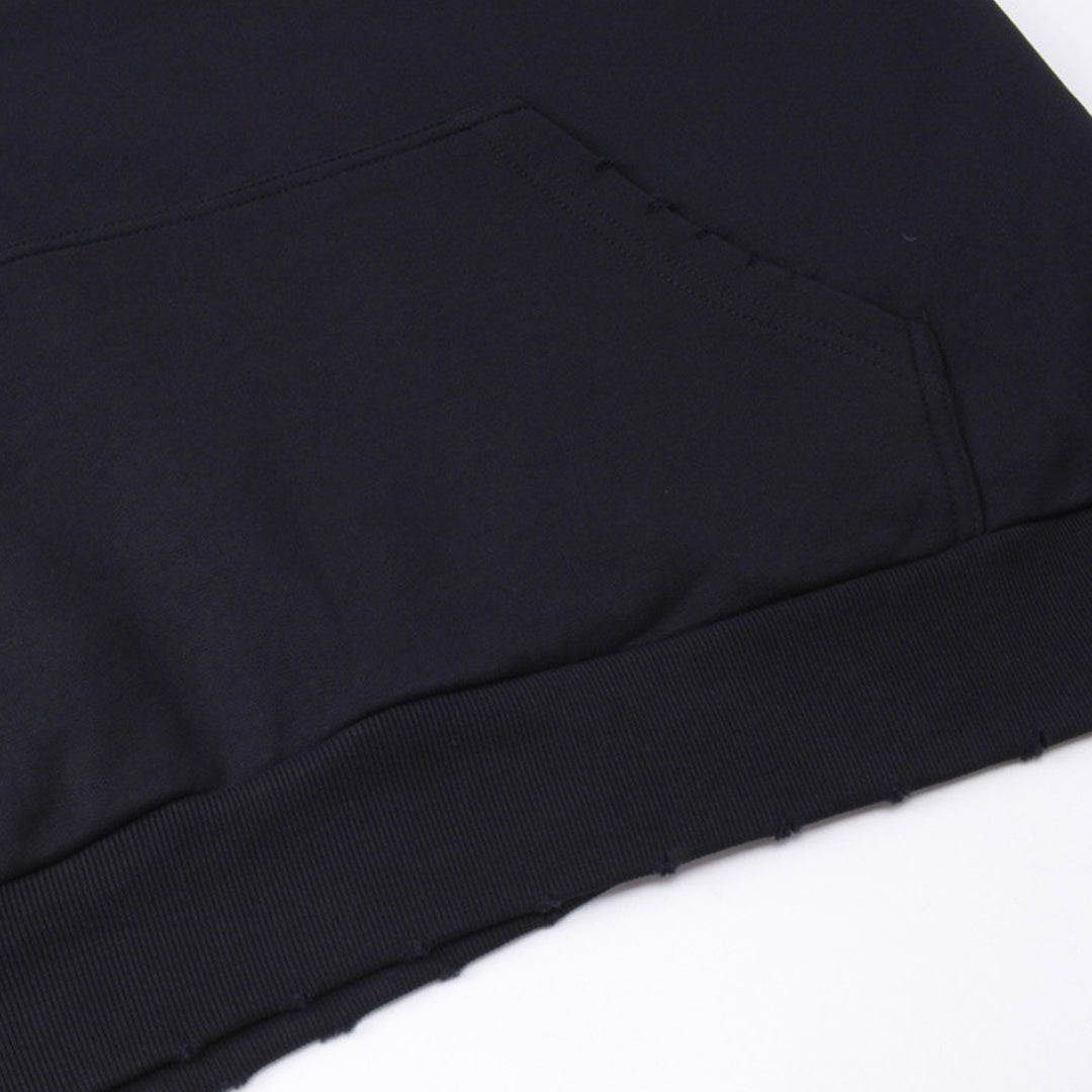 Exclusive Balenciaga Couples Print Hoodie — XS — Top View