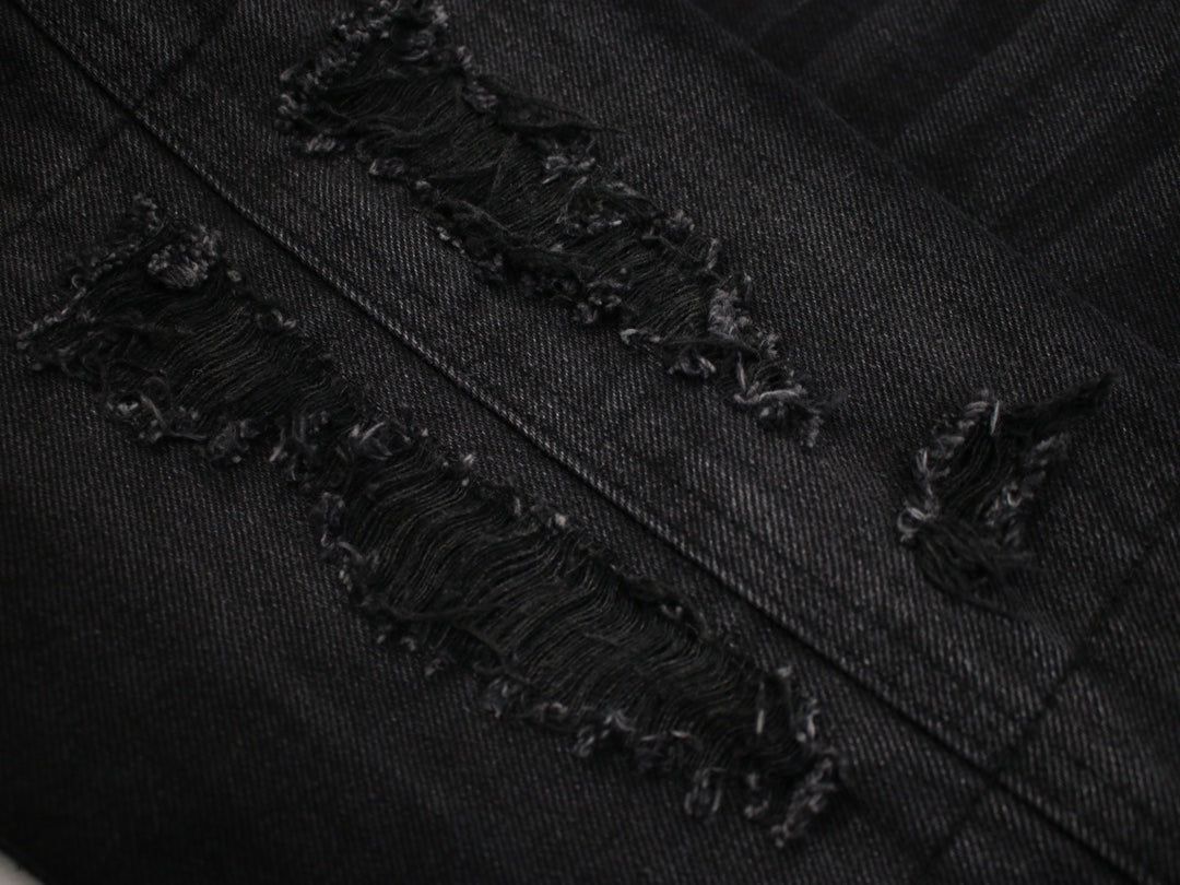 Exclusive Balenciaga Classic Black Jacket — M — Top View
