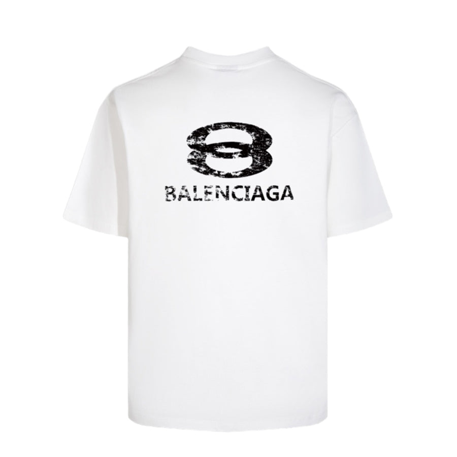 Exclusive Balenciaga Spoof Printed T-shirt — Black — Size S — Detail View