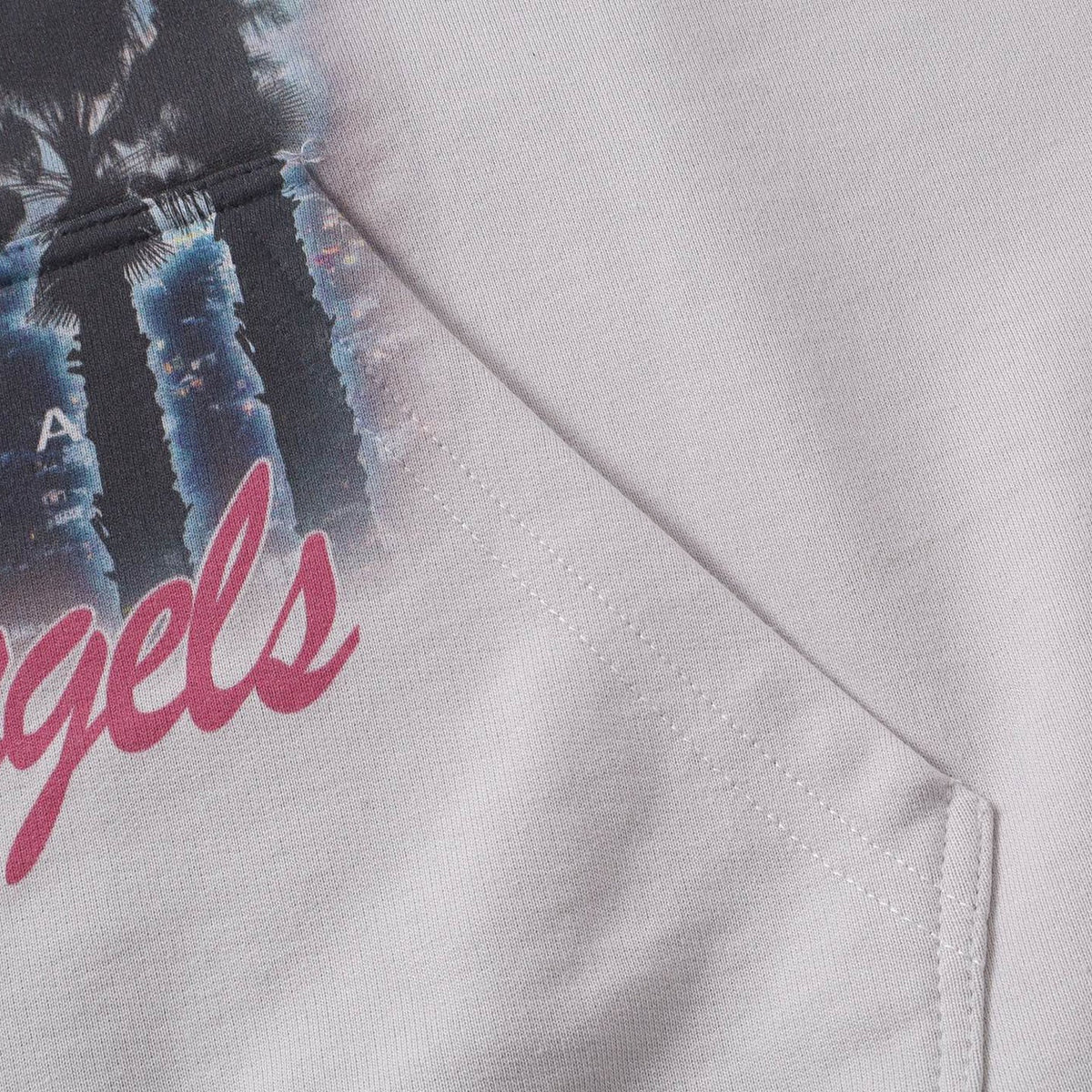 Exclusive Balenciaga  Print Loose Fit Hoodie — XS — Top View