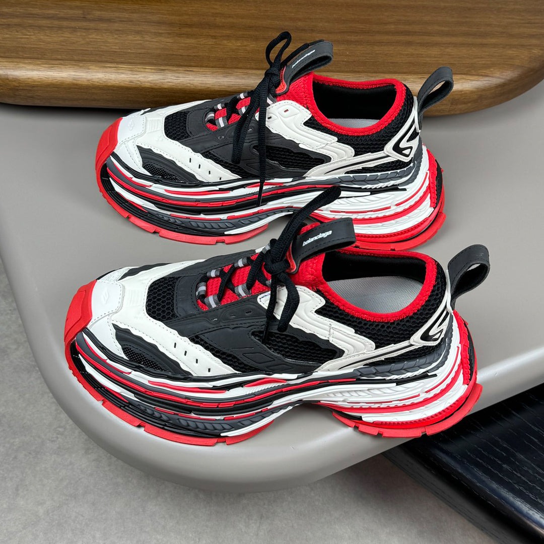 Exclusive Balenciaga Runway Style Shoe — Red — Size 38 — Detail View