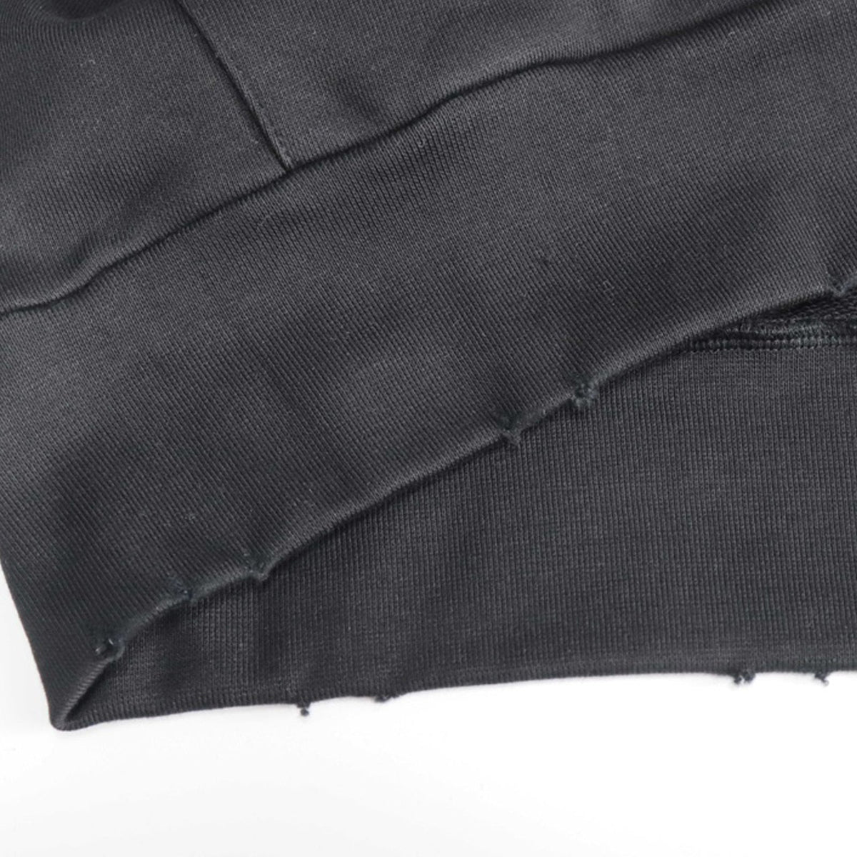 Exclusive Balenciaga Couples Distressed Hoodie — XS — Top View
