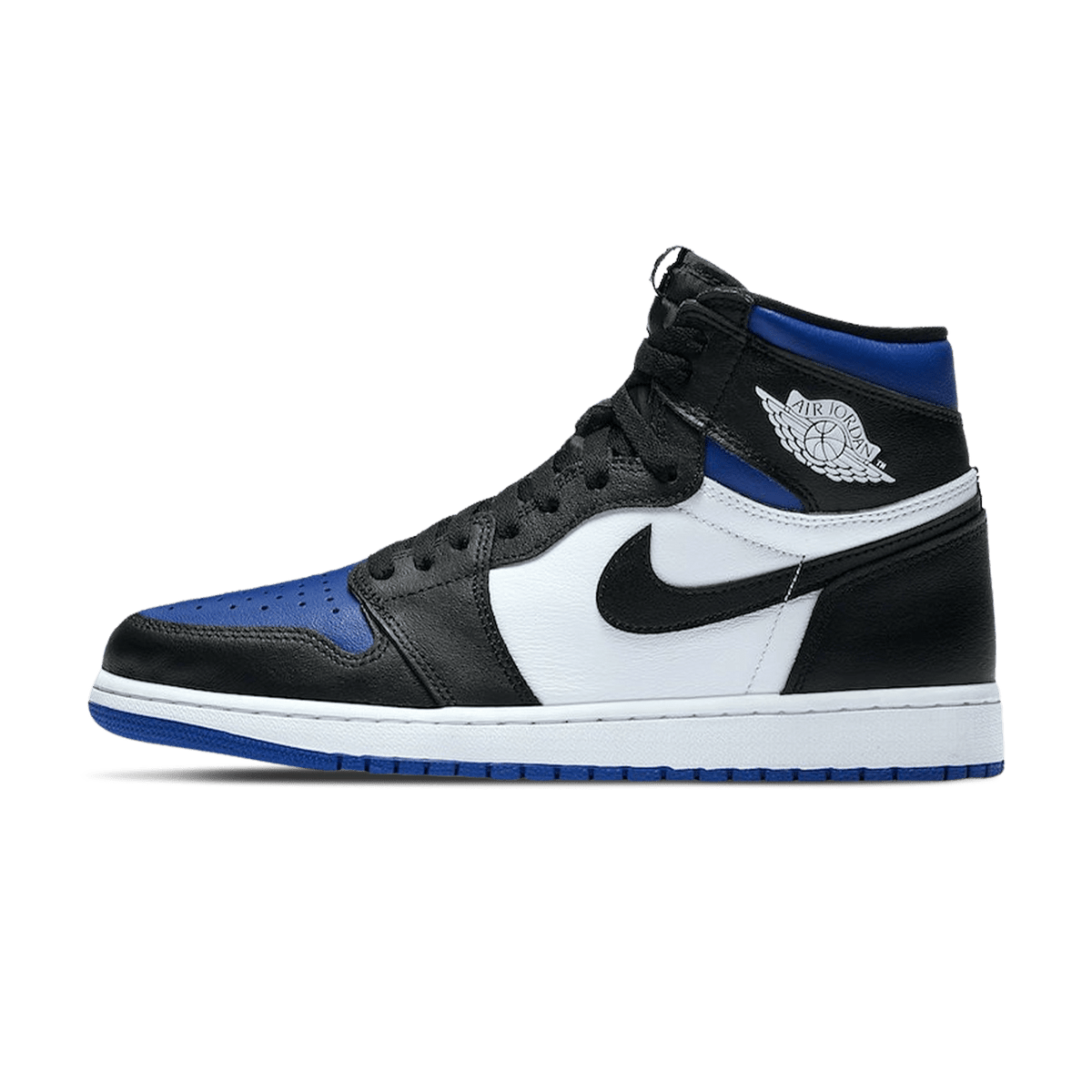Exclusive Air Jordan 1 Retro High OG GS 'Royal Toe' — UK 13.5 | EU 32 | US 1Y — Front View