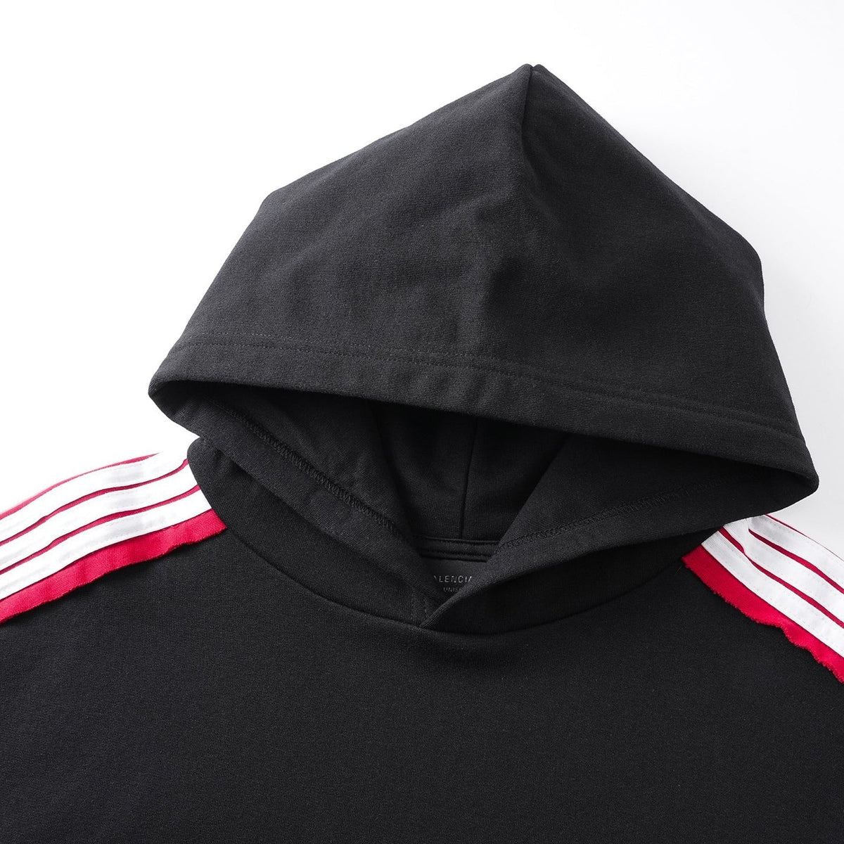 Exclusive Balenciaga New Classic Hoodie — White — Size XS — Detail View