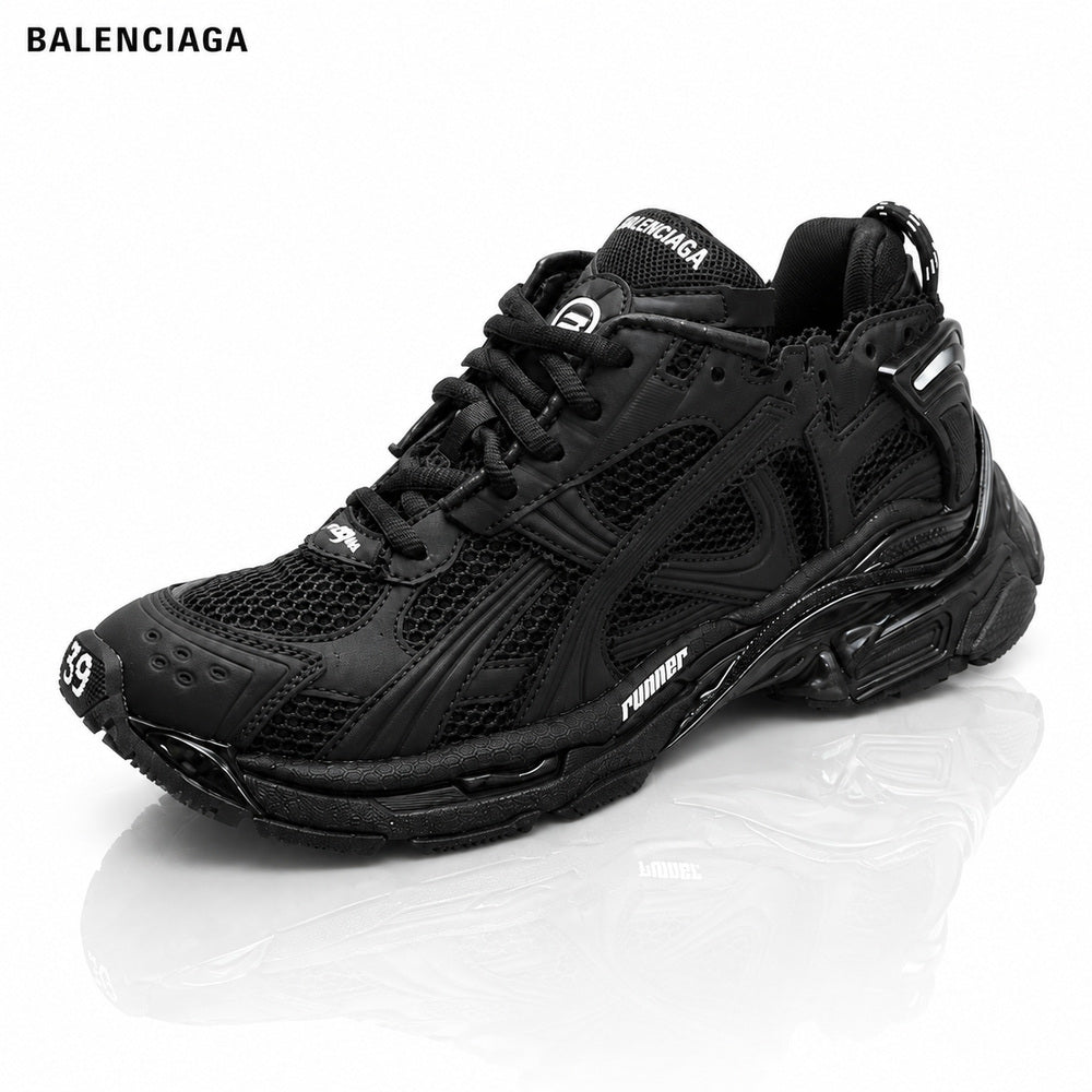 Exclusive Balenciaga Distressed Vintage Couple's Style Shoe — Style 1 — Size 36 — Front View