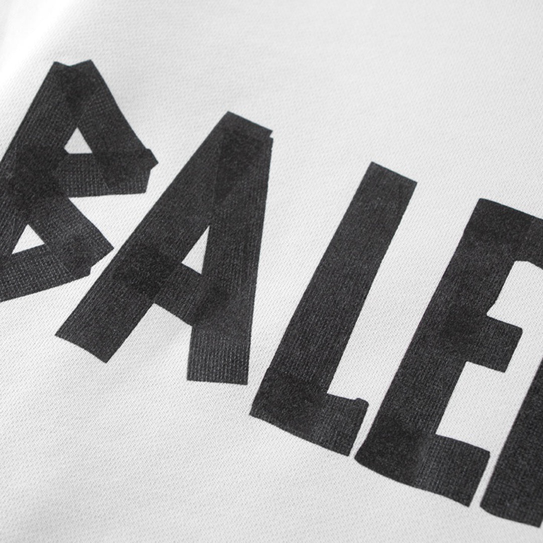 Exclusive Balenciaga  Print LOGO Hoodie — XS — Detail View
