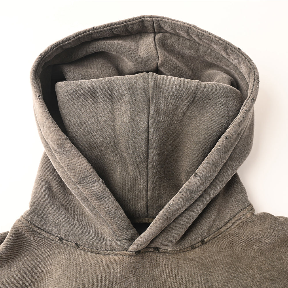 Exclusive Balenciaga Gradient Couples Hoodie — XS — Detail View