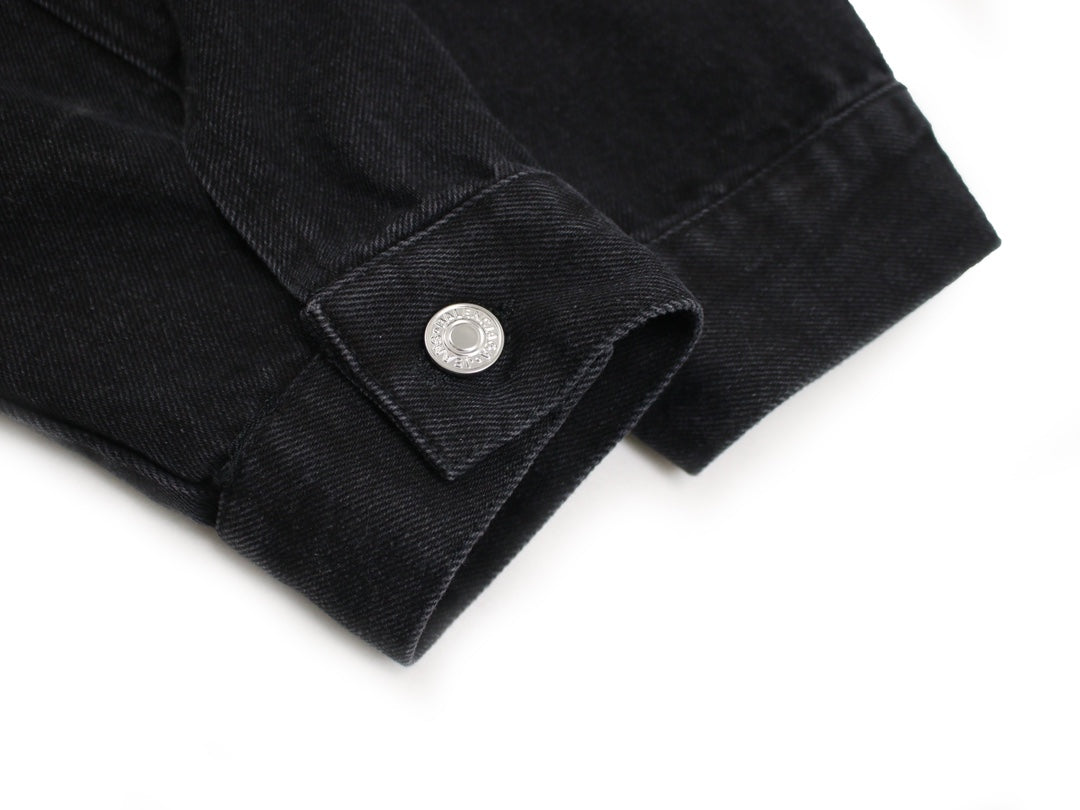 Exclusive Balenciaga Classic Black Jacket — M — Detail View
