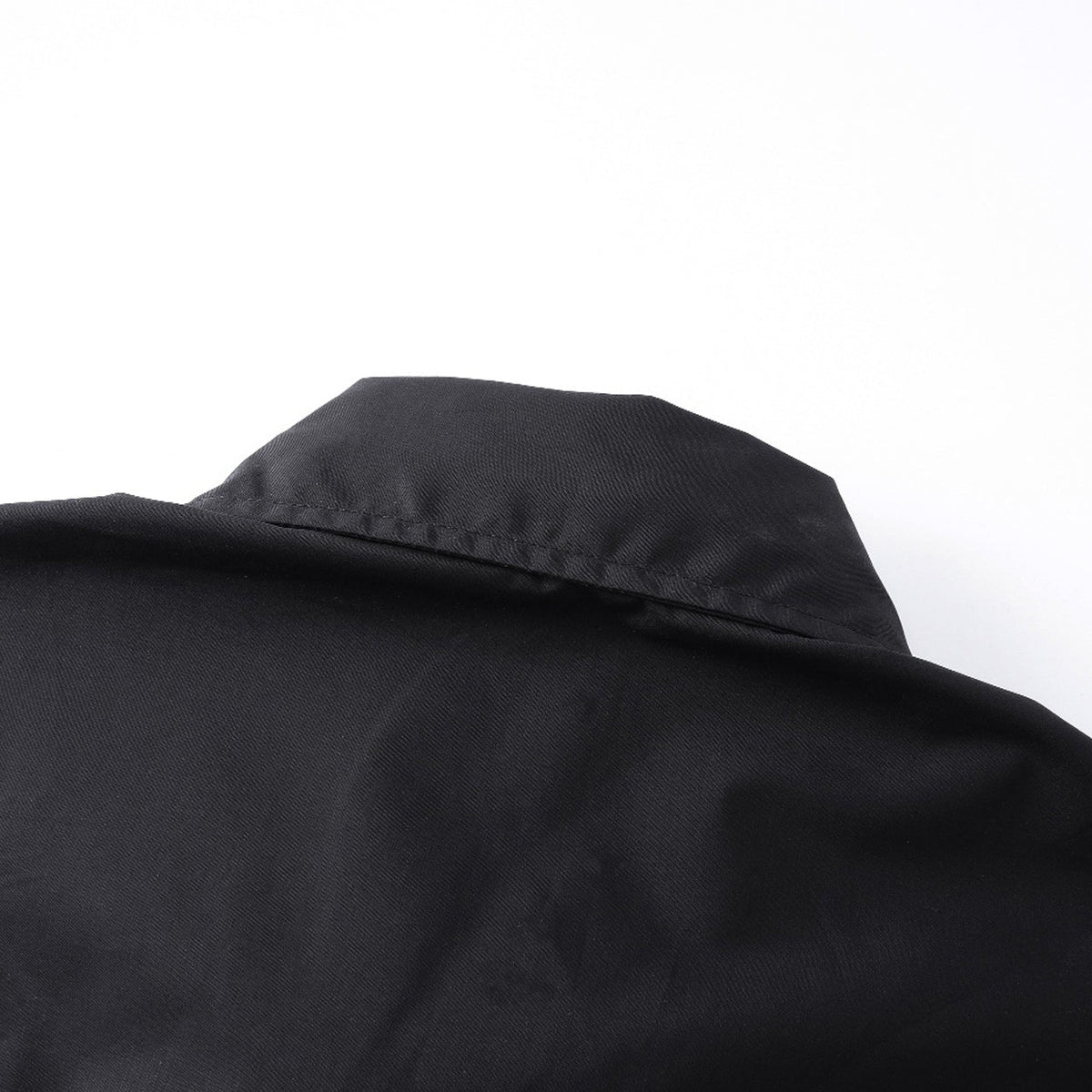 Exclusive 2025SS New Lettering LOGO Shirt — Black — Size S — Detail View