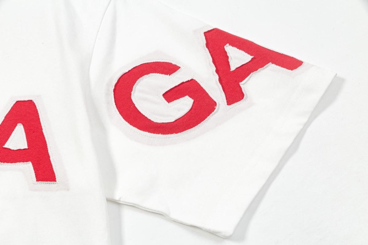 Exclusive Balenciaga Lettering Logo T-shirt — S — Detail View