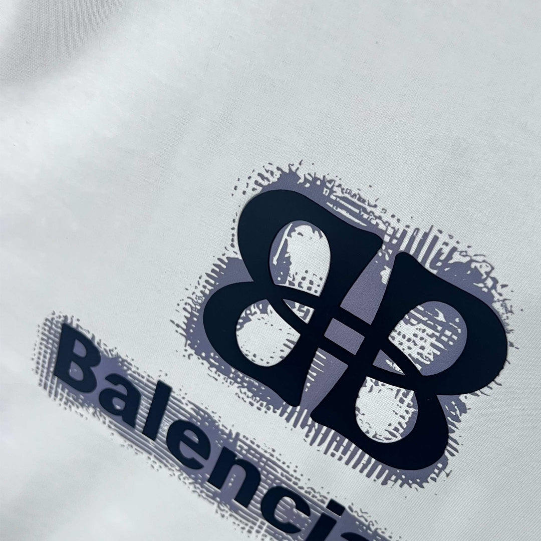 Exclusive Balenciaga 2025SS Man Classic T-shirt — Black — Size S — Detail View