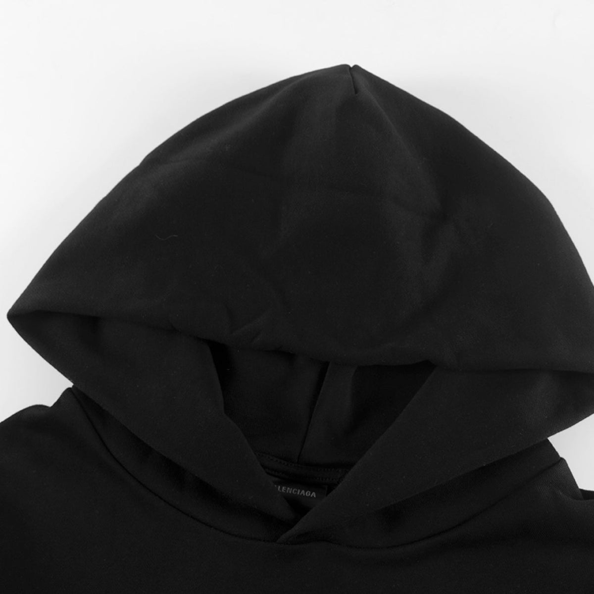 Exclusive Balenciaga Loose Fit Print Hoodie — XS — Detail View