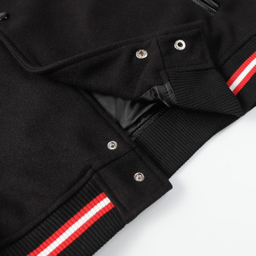 Exclusive Balenciaga Men Baseball Jacket — M — Detail View