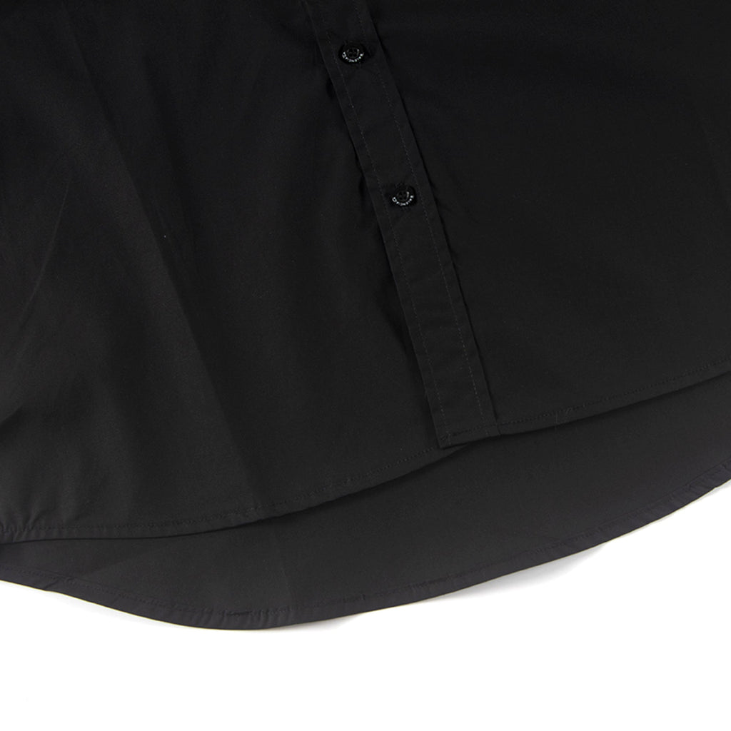 Exclusive 2025SS Long-Sleeve Shirt Shirt — Black — Size S — Lifestyle View