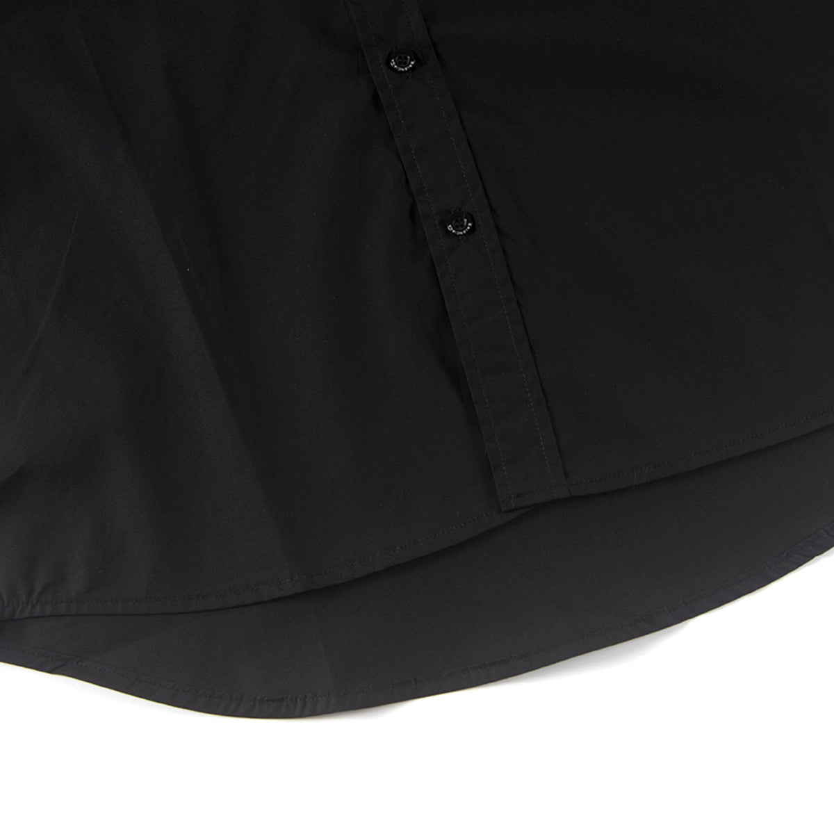 Exclusive 2025SS Long-Sleeve Shirt Shirt — Black — Size S — Lifestyle View
