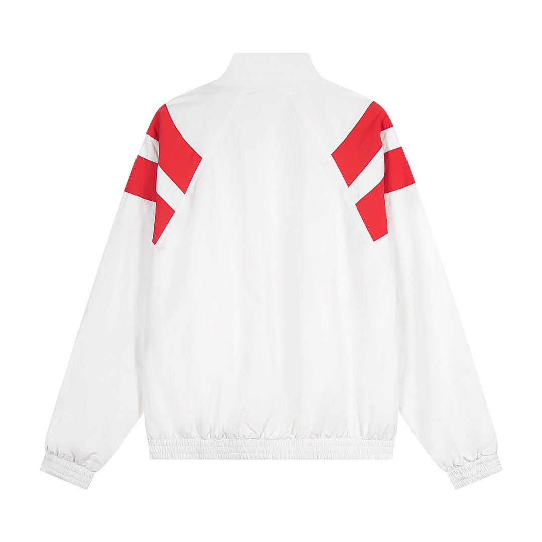 Exclusive Balenciaga 2025SS Windbreaker Jacket — Black — Size XS — Detail View