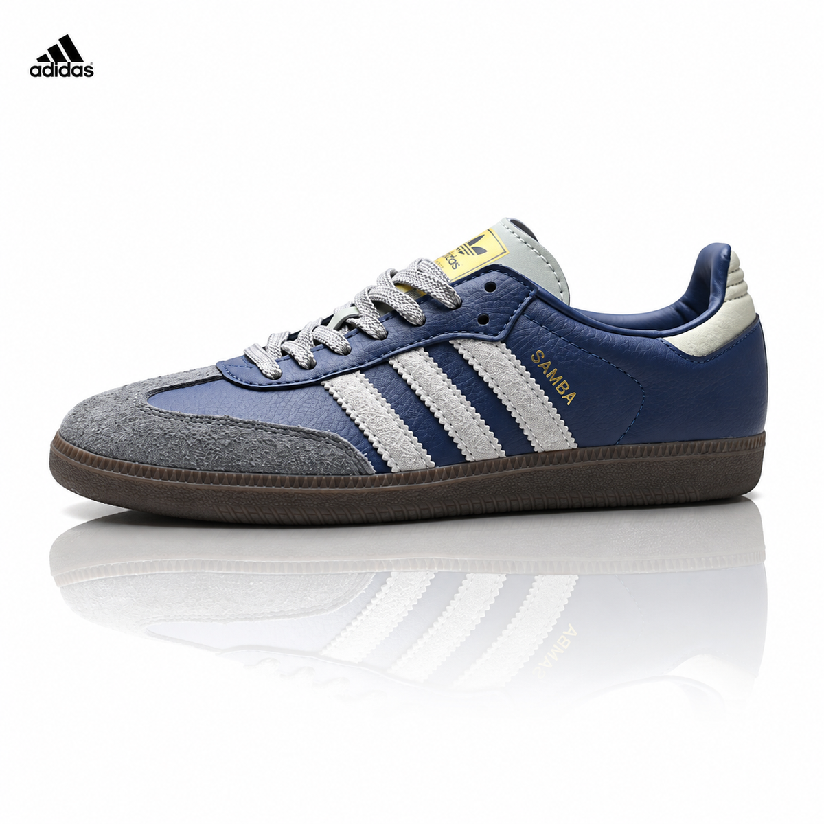 Exclusive Adidas Retro Low Top Sneakers | Classic Football Style Casual Shoes — EU 36 / US M4 / W5.5 / 23CM — Front View