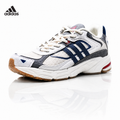 Exclusive Adidas K81801550 Unisex Running Shoes #12 — White/Grey/Red — Size EU 36 / US M4 / W5.5 / 23CM — Front View