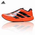 Exclusive Adidas K81801650 Unisex Running Shoes #6 — Black/Orange — Size EU 36 / US M4 / W5.5 / 23CM — Front View
