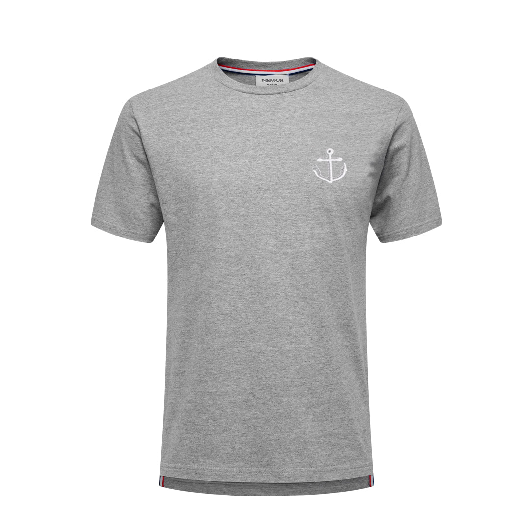Exclusive Thom Browne  Anchor embroidery T-shirt — Blue — Size 0/S — Alternate View 13