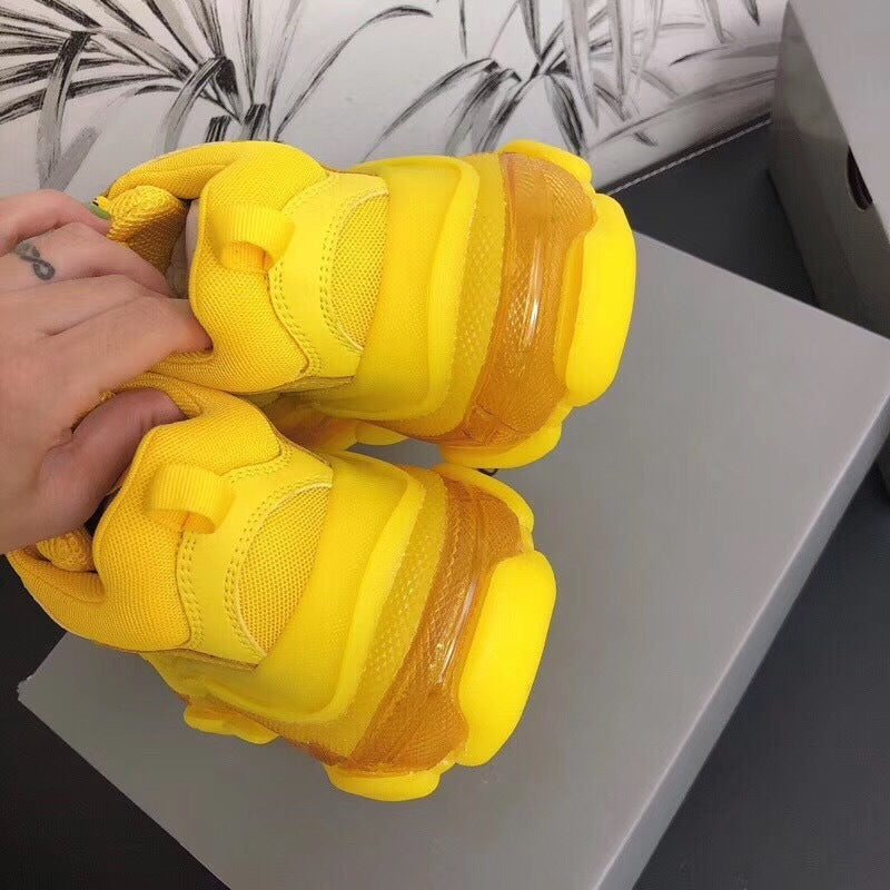 Exclusive Balenciaga Limited Edition Couple's Style Shoe — Style 1 — Size 36 — Back View