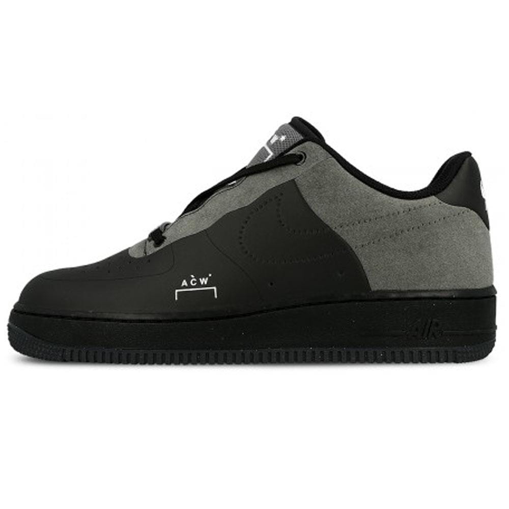 Exclusive A COLD WALL x Nike Air Force 1 Low Black — UK 3 | EU 35.5 | US 3.5 — Front View