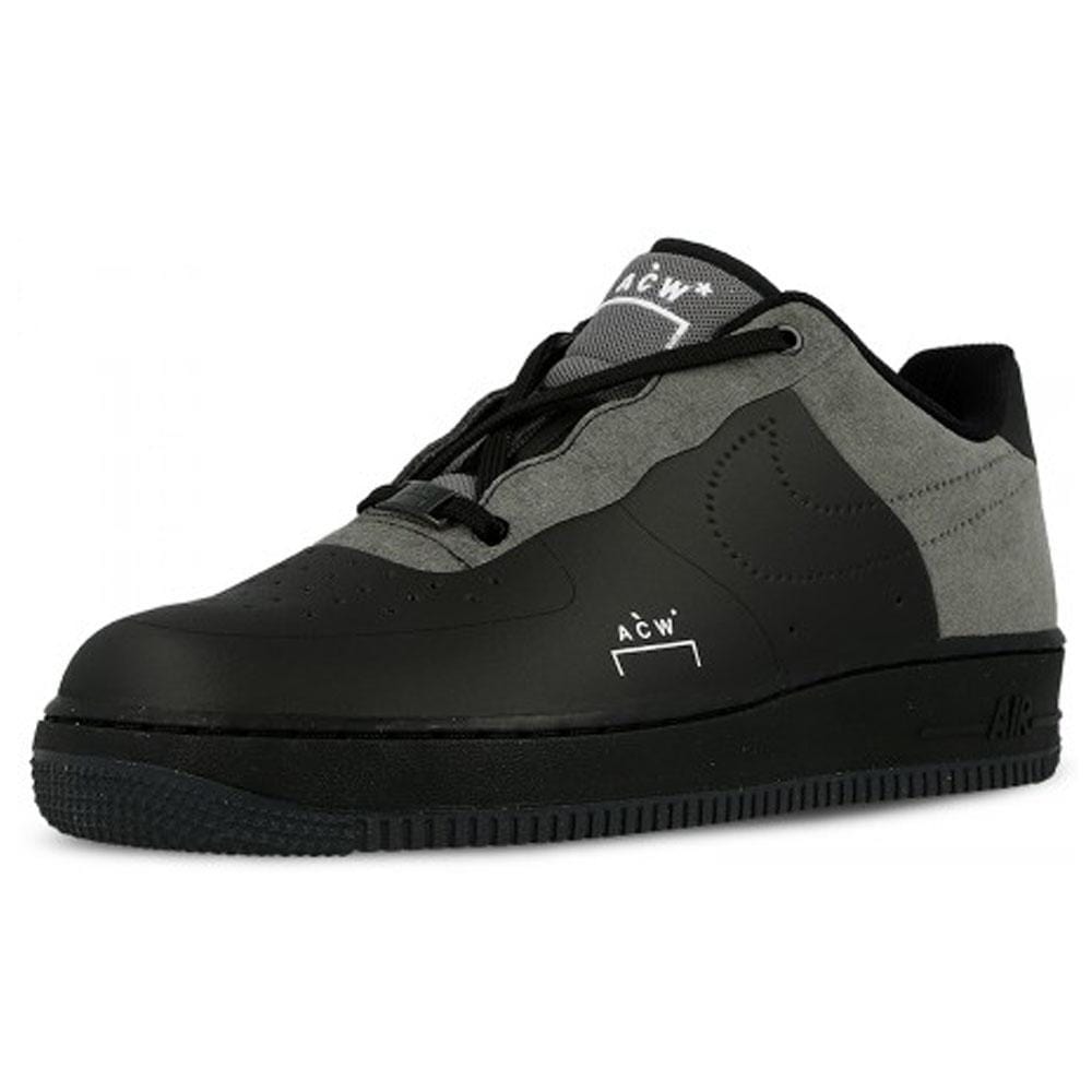 Exclusive A COLD WALL x Nike Air Force 1 Low Black — UK 3 | EU 35.5 | US 3.5 — Back View